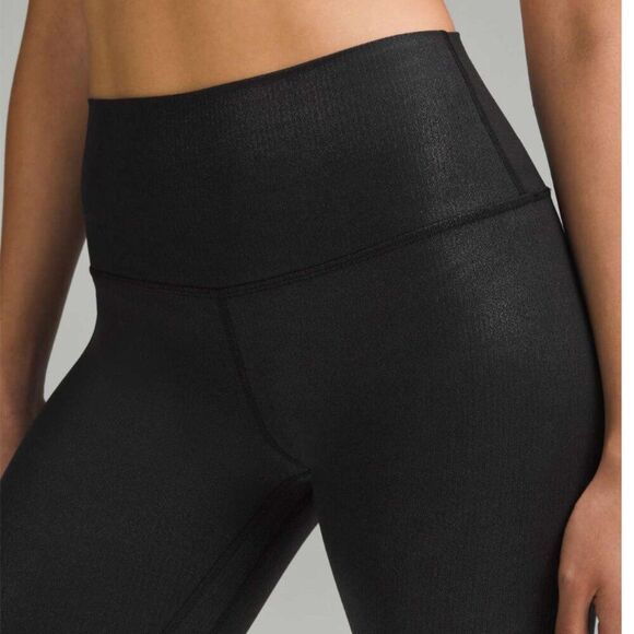 Lululemon Align Ribbed High-Rise Legging 28" Shine Sz 4 2024 Style - Picture 12 of 12